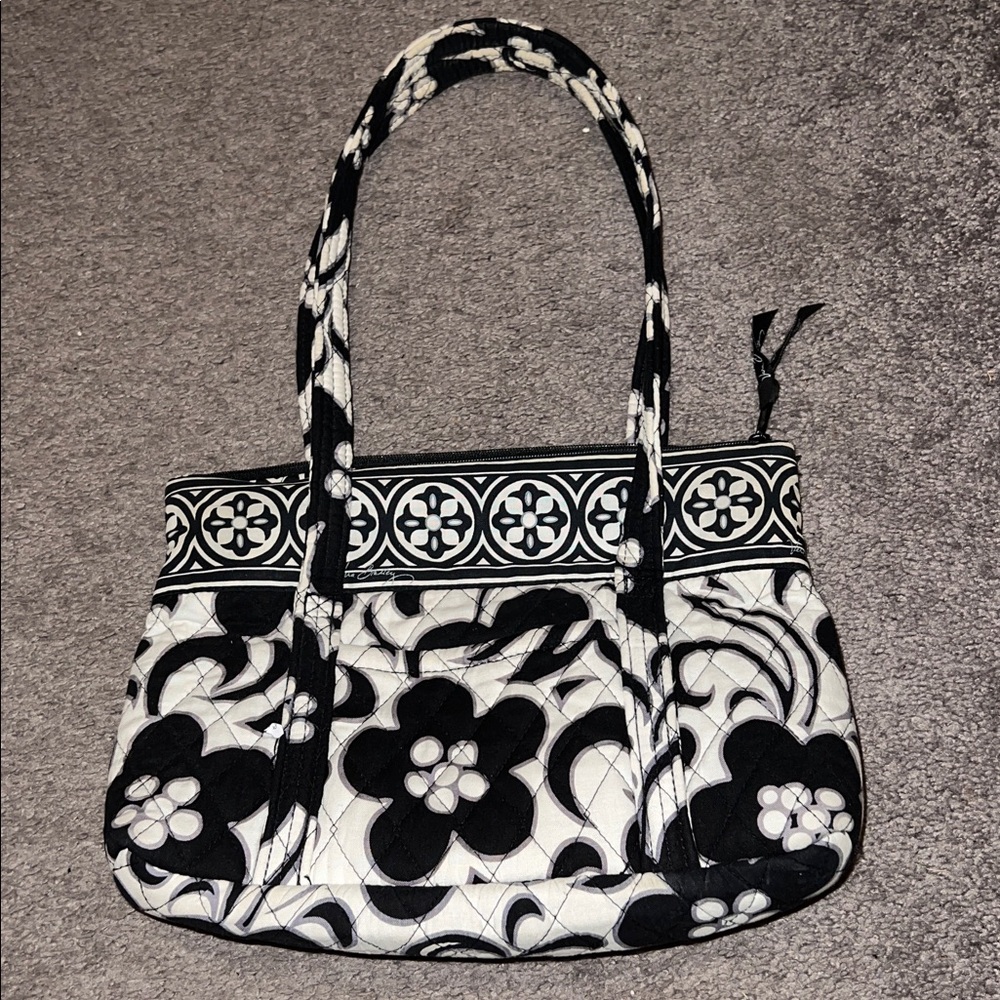 Vera Bradley Black and White Quilted Purse